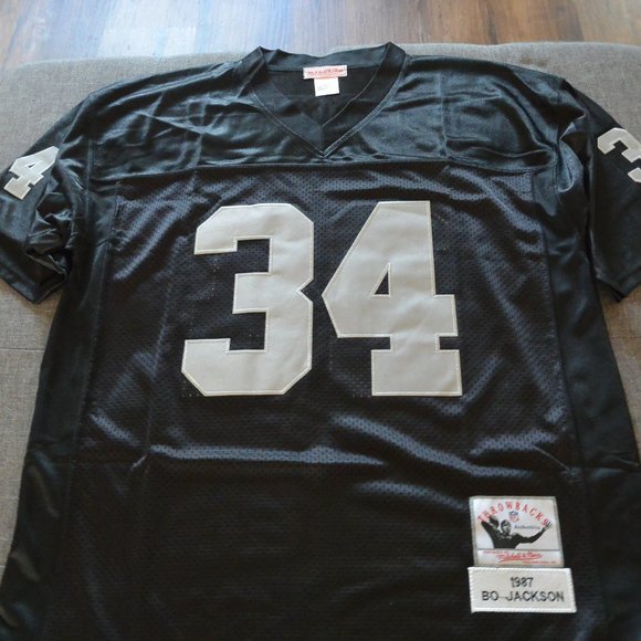 Mitchell & Ness Other - Brand NEW Oakland Raiders Jersey Bo Jackson #34 Size Men's Large